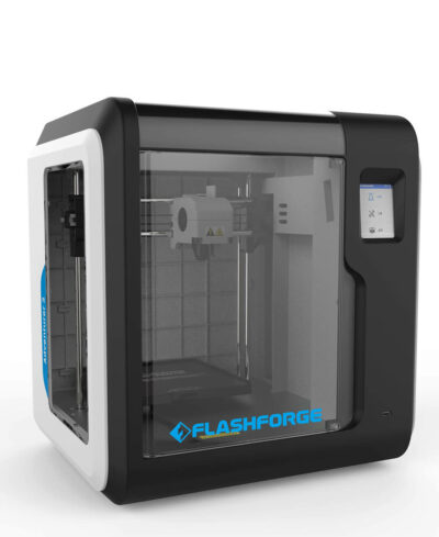 FlashForge Adventurer 3 3D printer met flexibel verwarmd bed.