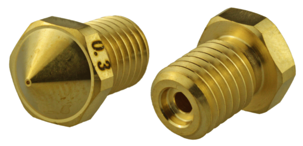 Flashforge-Guider-II-Brass-Nozzle-for-High-Temp--Hot-End-0-3-mm